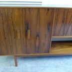 Prachtige Vintage Palissander Highboard Kast thumbnail 8