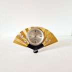 Vintage Mantelklok Toyo Japans Tafelklokje Klok Clock thumbnail 3