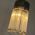 5 Beschikbaar ! Vintage Opaline Staafjes Hanglampen Kroonluchters thumbnail 8