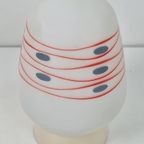 Vintage Plafondlamp Melkglas Kap Mid Century Design ‘60 Lamp thumbnail 7