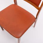 Set Of 6 Danish Mid-Century Modern Chairs By Hugo Frandsen For Spøttrup Stolefabrik thumbnail 11