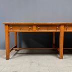 Grote Antieke Draperie Stoffen Tafel thumbnail 14