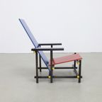 Dutch Bauhaus Lounge Chair In The Style Of Gerrit Rietveld thumbnail 5