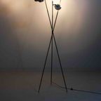 Elegante Mid-Century Modernistische Stilnovo Stalamp Uit 1960 Italïe thumbnail 4
