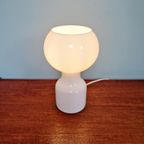 Tahiti-Lamp In Witte Opaline, Philips, 1960 thumbnail 2