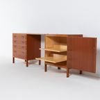 1950’s Swedish Mid-century Modern Sideboard From David Rosen By Nordiska Kompaniet thumbnail 5