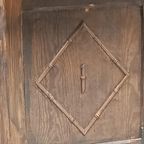 Antiek Wastafelmeubel In Bamboe-look thumbnail 7