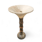 Pegasan Alabaster Table Lamp / Chalice Lamp / Spain - 70's thumbnail 11