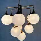 Vintage Boulanger Brass Chandelier thumbnail 5