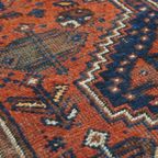 Oud Oosters Vloerkleed Met Prachtige Kleuren En Een Mooie Vintage Uitstraling 155x112 Cm thumbnail 3