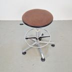 Vintage Gispen Design Atelierkruk Industrial Kruk ‘70 thumbnail 5