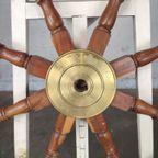 Houten Scheepsstuur / Stuurwiel thumbnail 5