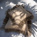 De Jute Bonita Kussenhoes - Naturel - 40x40 thumbnail 3