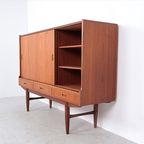 Deens Design Teak Highboard 3 Deurs, 1960S thumbnail 8