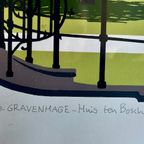Zeefdruk Op Papier Van Sees Vlag “Huis Den Bosch” thumbnail 6