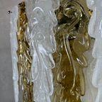 Xl Murano Chandelier Gold/ White Leaves thumbnail 6