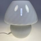 Wsb / W.S.B. Mushroom Lamp Met Swirl Motief. Duitsland 1950'S thumbnail 8