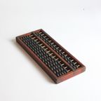 Chinese Suanpan Counting Frame With Beads | Abacus, Ca 19Th thumbnail 3