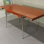 Vintage Formica Uitschuifbare Eettafel thumbnail 12