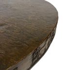 Vintage Salontafel Rond Brutalist Jaren 60 Minimalist Design thumbnail 18