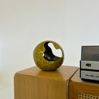 Geel Porseleinen Object Gemaakt Van Capodimonte thumbnail 3