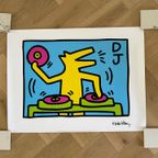 Keith Haring (1958-1990), Untitled Dj 1983, Licensed By Artestar Ny, Printed In U.K. thumbnail 6