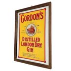 Vintage Gordon’S London Dry Gin Spiegel Jaren 70 thumbnail 2