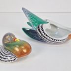 Mangani Italiaanse Porseleinen Duif Sculptuur Bonbonschaal thumbnail 9
