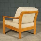 Vintage Deense Fauteuil – Notenhout – Jaren 60 thumbnail 4