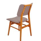 Set Van Drie Vintage Jaren 60 Stoelen Opnieuw Gestoffeerd thumbnail 7