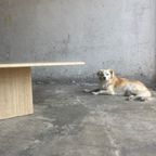 Vintage Italian Travertine Coffee Table, 1960S thumbnail 12