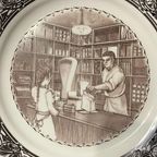 Bord (6) - Porselein - Complete Set - Werkers Van Toen thumbnail 12