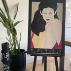 Patrick Nagel (1945-1984), Orginal 1980’s Poster Nage The Book thumbnail 17