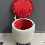 Round Skai Laundry Box / Stool 1960S thumbnail 13