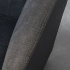 Postmodern Leather Armchair On Wheels By Cor thumbnail 11