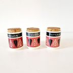 Vintage Kruidenpotjes West Germany Jaen 50 Kruiden Potjes thumbnail 8
