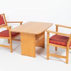 Yngve Ekstrom ‘Furubo’ Armchairs With A Table Produced By Swedese, 1970’S thumbnail 2
