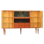 Vintage Highboard Buffetkast Dressoir In Teak, 1960S thumbnail 6