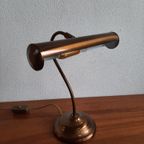 Vintage Bureaulamp Notarislamp Pianolamp Bankierslamp thumbnail 3