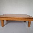 Japandi Stijl Vintage Zweedse Grenen Salon Tafel. thumbnail 10