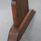 Luxe Antieke Halbank/ Bank Uit Frankrijk Voor Aan De Eettafel Met Prachtige Originele Details thumbnail 13