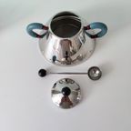 Alessi 2 Persoons Koffieservies Ontworpen Door Michael Graves, 80's 1 thumbnail 2