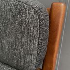 Teak 2 Seat Sofa By Juul Kristensen For Glostrup Denmark thumbnail 13