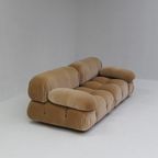 Camaleonda Sofa In Velvet By Mario Bellini For B&B Italia, Set Of 5 thumbnail 12