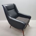 Vintage Mid Century Italiaanse Fauteuil thumbnail 6