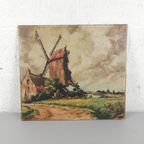 August Vandecasteele - Hoeve Met Molen thumbnail 2