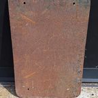 Oud Emaille Bord, School / Ecole, Stoere Decoratie😎 thumbnail 3