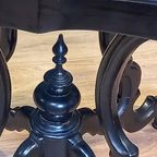 Antieke Wijntafel, Hollands Willem Iii In Horrix Stijl thumbnail 6
