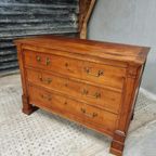 Antieke Ladekast Dressoir Commode Louis Philippe thumbnail 4