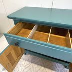 Petrol-groene Commode Restyle Dressoir thumbnail 7
